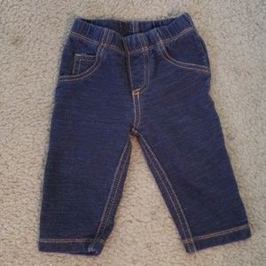 Baby boy elastic waistband jeans